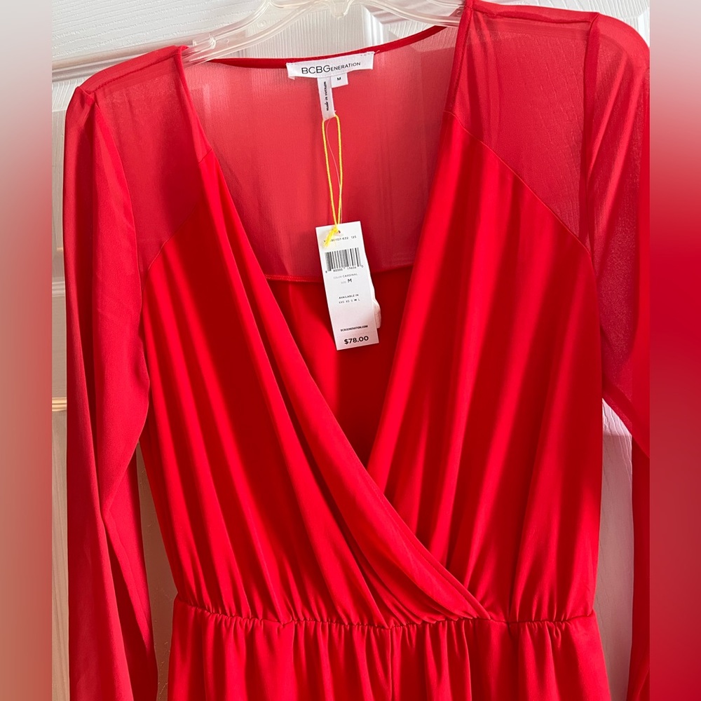 BCBG ROMPER SZ M NWT - Picture 6 of 6